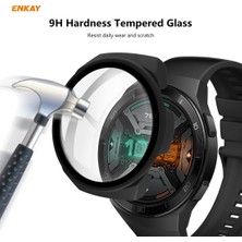 Enkay Huawei Izle Gt 2e 46MM Pc Kılıf + Gl Koruyucu Için Yeşil (Yurt Dışından)