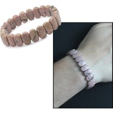 Gül Endam Rodonit Doğal Taş Rolex Erkek Bileklik