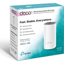 TP-LINK Deco E4 (1-Pack), AC1200 Mbps Tüm Ev Mesh Wi-Fi Sistemi