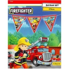 Güneş Avm Firefighters Üçgen Flama