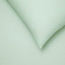 Taç Ranforce Basic Çarşaf Yesil