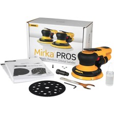 Mirka Pros Havalı Zımpara Makinası 650CV 150 mm Orbit 5.0