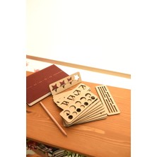 Eska Events Çocuk Montessori - Akça El Kası Geliştirme ve Çizgi, Sayı ve Şekil Çalışmaları Seti 16 Parça