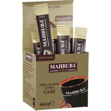 Mahbuba Coffee Hazır Gold Kahve Tam Kıvamında 48X2GR