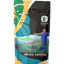 Bongardi Coffee Brezilyan Santos Yöresel Filtre Kahve, 200GR Öğütülmüş