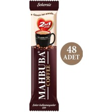 Mahbuba Coffee 2si1 Arada Şekersiz Hazır Kahve 48X10GR