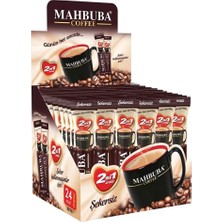 Mahbuba Coffee 2si1 Arada Şekersiz Hazır Kahve 24X10GR