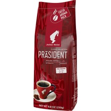 Julius Meinl Präsident Blend Öğütülmüş Filtre Kahve, Orta Kavrulmuş, Yumuşak Içim, Bitter Aromalı 250 gr