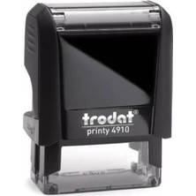 Trodat 4910 Kaşe Siyah Gövde