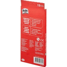 Pritt 12'li Uzun Kuru Boya Kalemi, 12 Renk