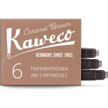 Kaweco 10000259 Dolmakalem Kartuş Kahverengi