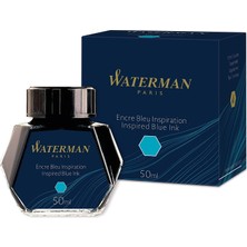 Waterman Şişe Mürekkep 50 Ml, Deniz Mavi - S0110810