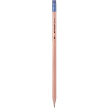 Faber-Castell 5244117912 Natural Silgili Kurşun Kalem, 12'li, Naturel Renk