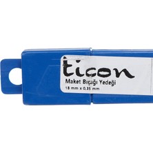 Ticon TİCON.B202.BÜYÜK Boy Maket Bıçağı Yedeği.