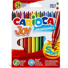 Carioca Joy Süper Yıkanabilir Keçeli Boya Kalemi 24'lü