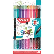 Maped Offis ve Kırtasiye 749051 Desenli Fineliner Keçeli Kalem