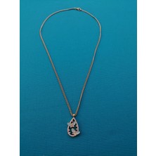Shopping Day Zirkon Taşlı Mineli Kelebek Kolye