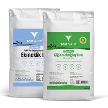 Tam Tarım (Glutensiz) Çiğ Karabuğday Unu 5 kg – 100% Çiğ Karabuğday Unundan Ekmeklik Un 5 kg