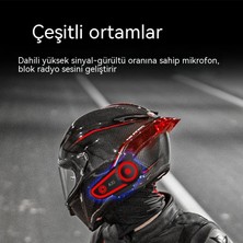 Demon Knight Kask Bluetooth Kulaklık Dahili Kablosuz Arama Navigasyon Motosiklet Tam Kask Sürüş Ekipmanı (Yurt Dışından)