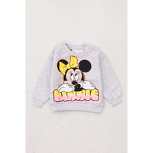 Hopi Kids Çocuk Kız Tek Sweat Z - Gıri Melanj - 18-24 Ay