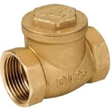 Şenpres Sarı Metal Çalparalı Çekvalf 1/1/4