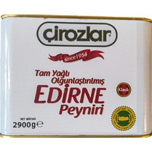 Çirozlar Klasik Tam Yağlı Edirne İnek Peyniri 3 x 2,9 kg