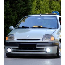 Hyundai Atos 1997-2008 Uyumlu Kırılmaz Ön Tampon Eki Siyah Lip