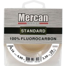 Mercan %100 Fluorocarbon Standart 25 M Makara Misina