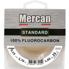 Mercan %100 Fluorocarbon Standart 25 M Makara Misina