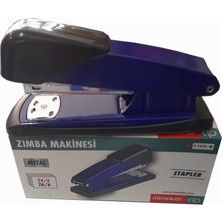 Mimaks Zımba Makinesi Metal Mavi E-2524/M Stapler 24/6 25-30 Sayfa