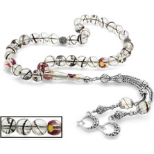 Reyyanay Kararmaz Metal Püsküllü Kişiye Özel Saç Teli İçerir Tesbih