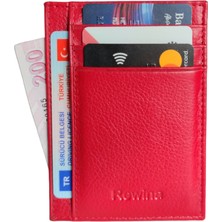 Rewina 9027 Hakiki Gercek Deri Ultra Ince Erkek -Kadın Kartlık