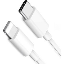 SMC E-Ticaret Apple Usb-C - Lightning Kablosu (1 M) Şarj ve Data Kablosu Super Copy