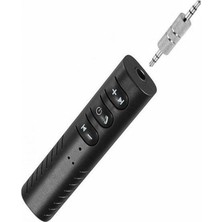 Gaman Özel Slim Tasarım Bluetooth Araç Kiti Aux Şarjlı Transmitter Mikrofonlu Oto Mp3 Çalar Teybe Takılır