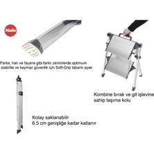 Hailo 4310-100 Mk80 Merdiven 2 Basamaklı