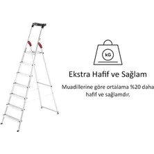 Hailo 8160-707 L60 Merdiven 7 Basamaklı