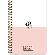 Minnie Mouse 2023 13X19.5 Haftalık Ajanda - Get It