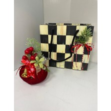 Elif Aksesuar Çantalı Kokinalı Kese Yılbaşı Süsü