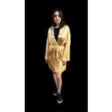 Meryemce Ipek Saten Kimono