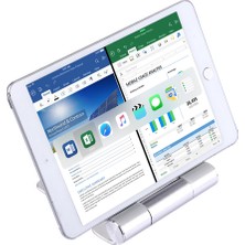 SZYKD Taşınabilir Ayarlanabilir Katlanabilir Cnc Alüminyum Alaşım Masaüstü Tablet Tutucu Standı iPad & iPhone & Tablet Için Standı (Yurt Dışından)