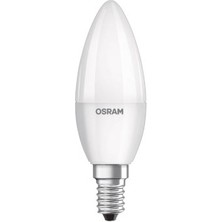 Osram Led Value 4,9W Beyaz Işık E-14 470lm Ampul 6 lı Paket