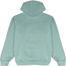 Welly Jones Mint Yeşili Oversize Kapüşonlu Sweatshirt