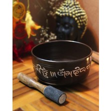 Hediye Sandalı Meditasyon ve Yoga Çanı  15 Cm, Çanak Minderi Hediyeli