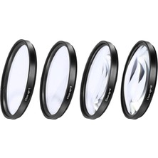 Charmant 4 Parça Yakın Çekim Kiti +1 +2 +4 + 10 Lens Lens Kese ile Set 43 mm (Yurt Dışından)