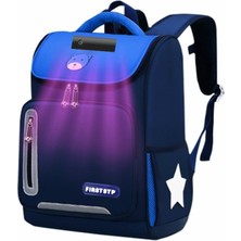 ZSYKDUvc Dezenfeksiyon Çocuk Schoolbag  Dark Blue(Yurt Dışından)