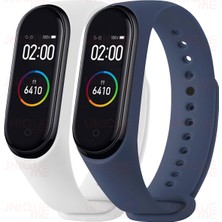 Hoffice Xiaomi Mi Band 3 ve Mi Band 4 Uyumlu Yüksek Kalite Silikon Kordon