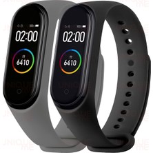 Hoffice Xiaomi Mi Band 3 ve Mi Band 4 Uyumlu Yüksek Kalite Silikon Kordon