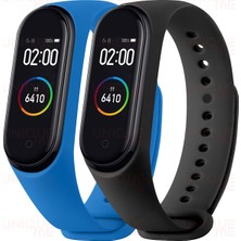 Hoffice Xiaomi Mi Band 3 ve Mi Band 4 Uyumlu Yüksek Kalite Silikon Kordon