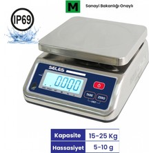 Seles S29 25 Kg. Sıvı Korumalı Tartım Terazisi