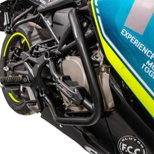 GP Kompozit CF Moto 250 SR 2020-2024 Uyumlu Motor Koruma Demiri Siyah